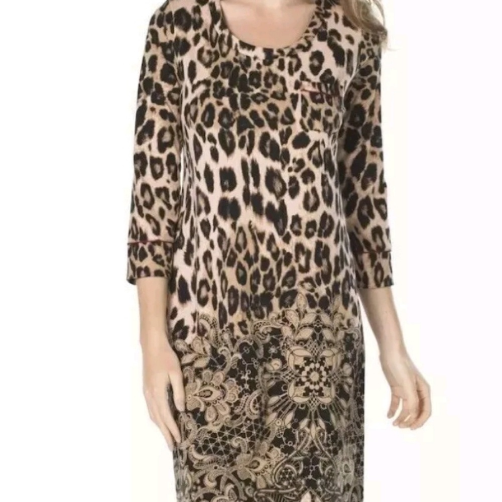 Lepord Print Soma Dress